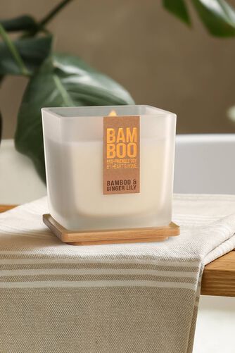 Heart & Home – Bamboo Large Candle